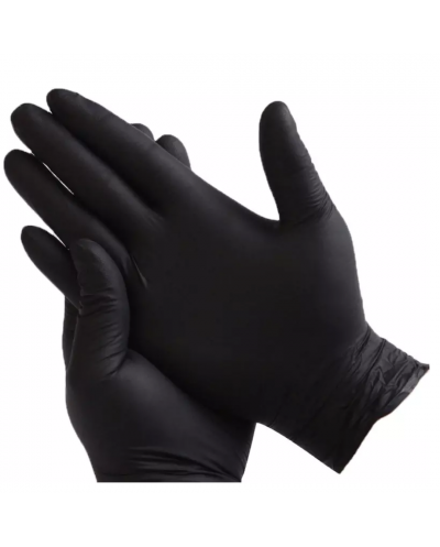 Gants Nitrile noir M