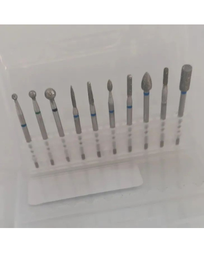 Kit embout manucure 10 pcs