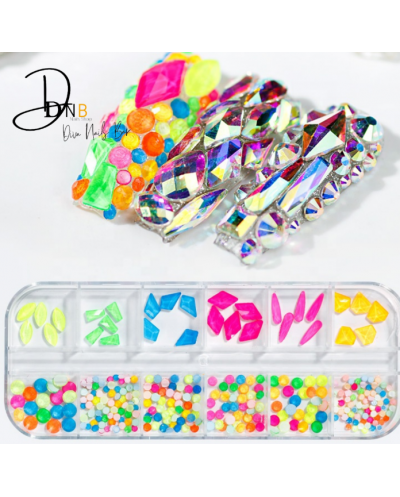 strass holo multicolor